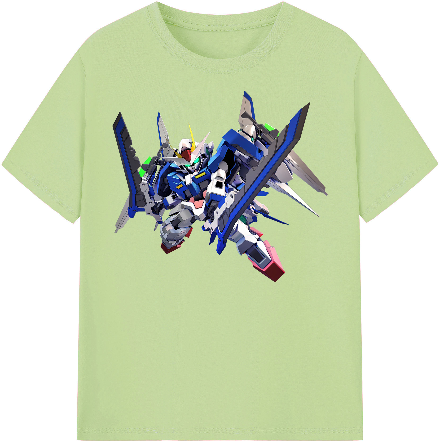 （画像用） 機動戦士ガンダム Mobile Suit Gundam 綿100％半袖Tシャツ（フロントプリント）